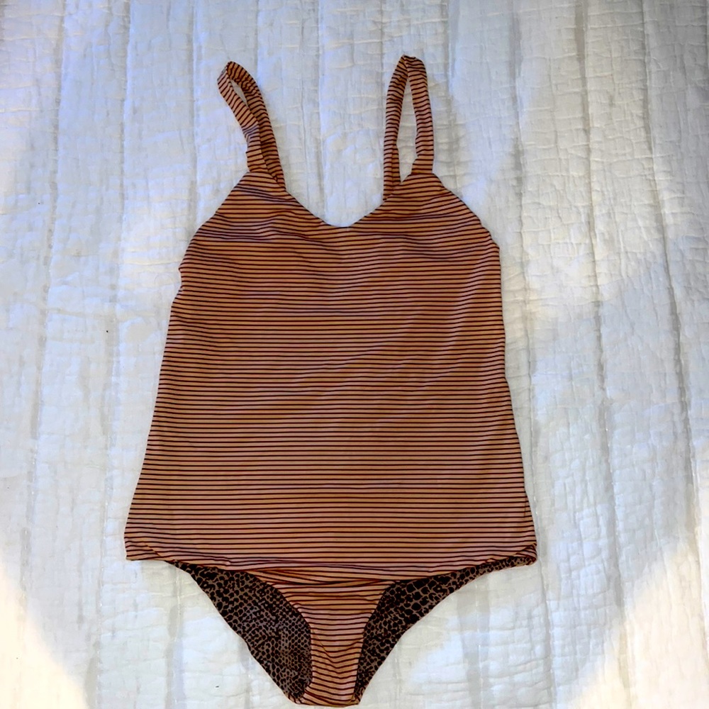 Acacia Swimwear Striped One Piece